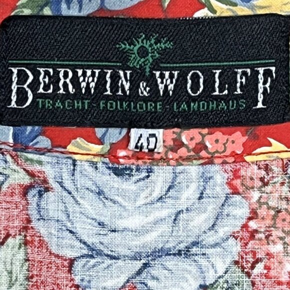 Vintage 90s dress floral print prairie, romantic cottagecore, granny 100% cotton - Picture 2 of 15